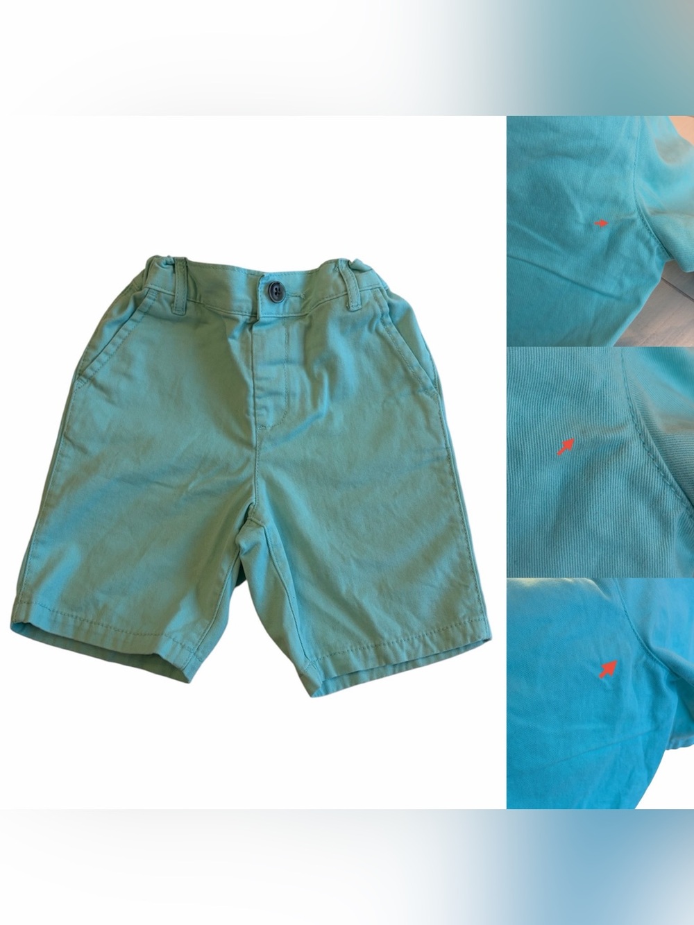 The Children's Place 100% Cotton Blue Shorts Boys 5T